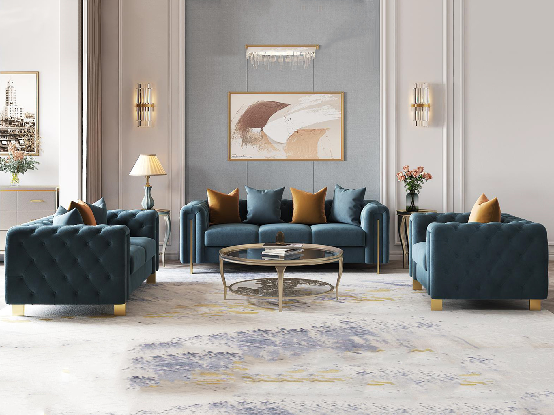 Sofa da thật mã NDT2820