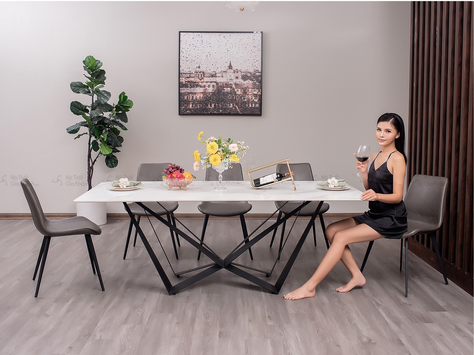 Sofa văn phòng đẹp H9176-B